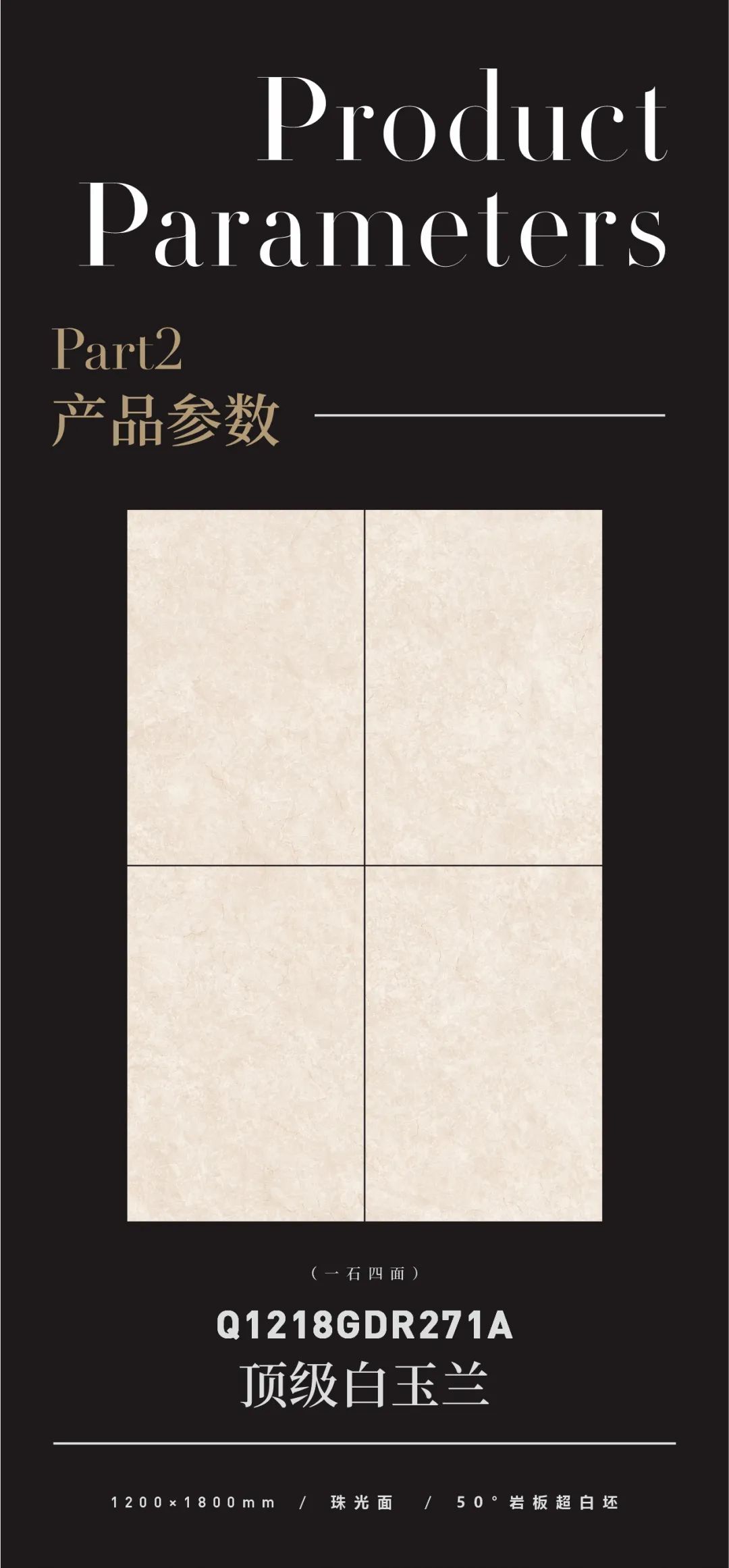 質(zhì)感原生石 | 頂級白玉蘭，讓空間自帶優(yōu)雅氣息(圖2)